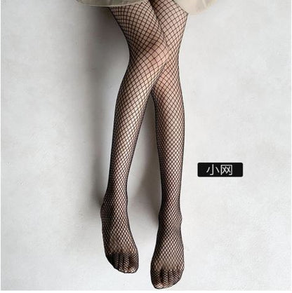 Black Small Fishnet Stockings