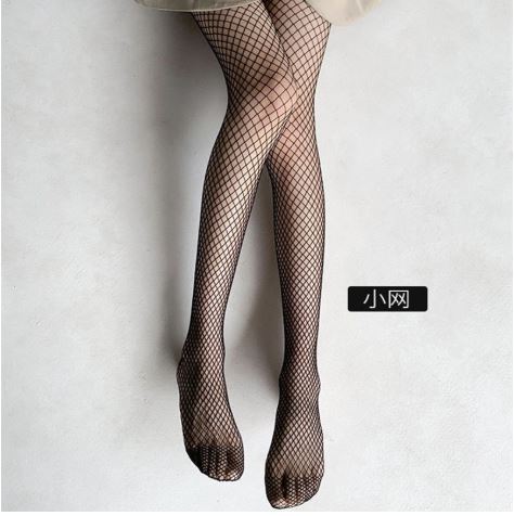 Black Small Fishnet Stockings