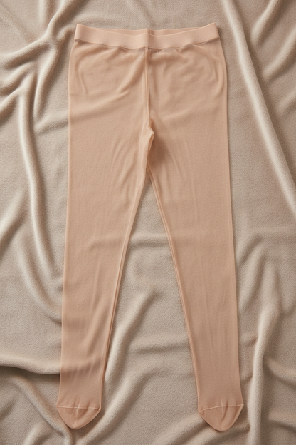 Nude Sheer Tights Full View